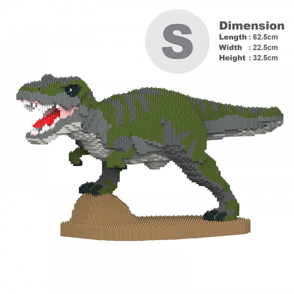 Konstruktors Jekca, ST19DN08-M01, Tyrannosaurus, 4000 gab. cena un informācija | Konstruktori | 220.lv