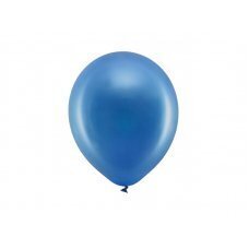 Baloni 23 cm metāliski, tumši zili (1 gab. / 100 gab.) cena un informācija | Baloni | 220.lv