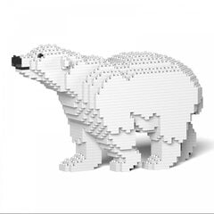 Конструктор Jekca, ST19ML17, Белый медведь, 1060 шт. цена и информация | Конструкторы и кубики | 220.lv