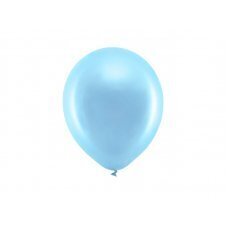 Baloni 23 cm metāliski, zili (1 gab. / 100 gab.) cena un informācija | Baloni | 220.lv
