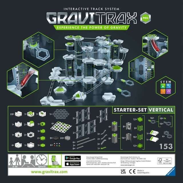 Konstruktors - GRAVITRAX PRO Starter Set Vertical cena un informācija | Rotaļlietas zēniem | 220.lv