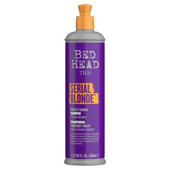 Šampūns blondiem matiem ar violetu pigmentu Tigi Bed Head Serial Blonde Purple Toning, 400 ml cena un informācija | Šampūni | 220.lv