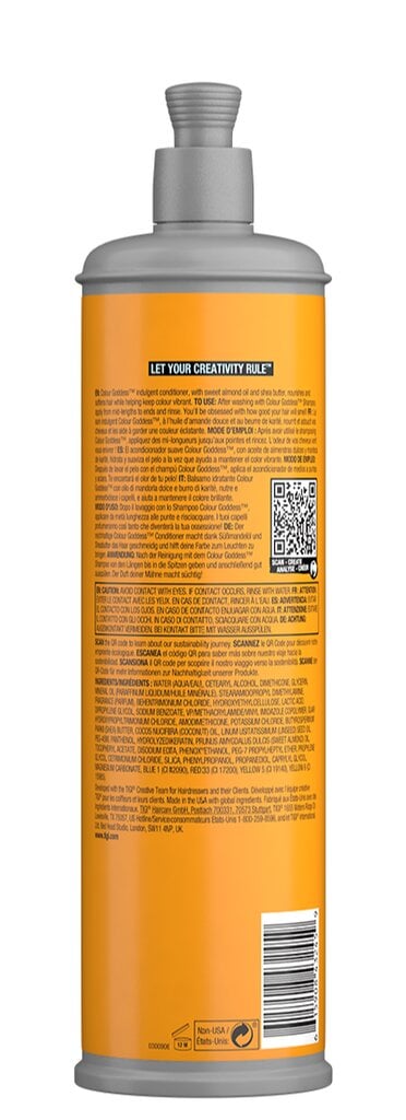 Kondicionieris krāsotiem matiem Tigi Bed Head Colour Goddess, 400 ml цена и информация | Matu kondicionieri, balzāmi | 220.lv