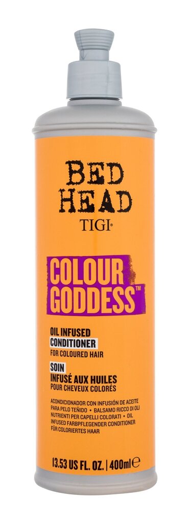 Kondicionieris krāsotiem matiem Tigi Bed Head Colour Goddess, 400 ml cena un informācija | Matu kondicionieri, balzāmi | 220.lv