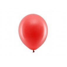 Baloni 23 cm pasteļi, sarkani (1 gab. / 100 gab.) cena un informācija | Baloni | 220.lv