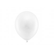 Baloni 23 cm pasteļi, balti (1 gab. / 100 gab.) cena un informācija | Baloni | 220.lv