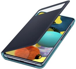 EF-EA516PBE Samsung S-View Case for Galaxy A51 5G Black цена и информация | Чехлы для телефонов | 220.lv