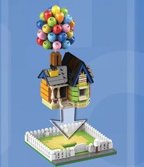 Конструктор-домик с воздушными шарами, 574 шт. цена и информация | Развивающие игрушки | 220.lv