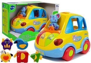 Interaktīva automašīna ar ziloni cena un informācija | Rotaļlietas zīdaiņiem | 220.lv
