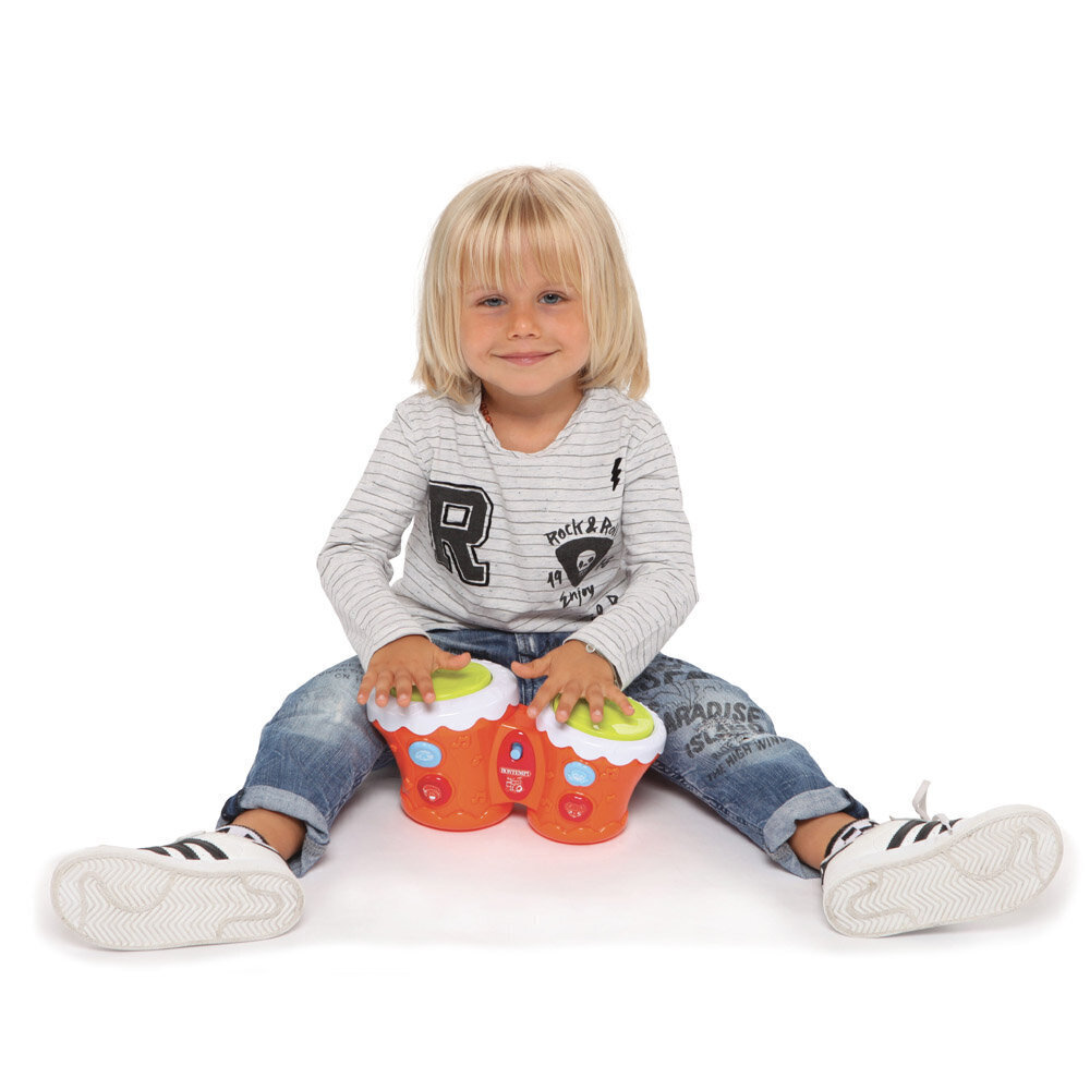 Rotaļu bungas Bontempi Baby, 54 1125 цена и информация | Rotaļlietas zīdaiņiem | 220.lv
