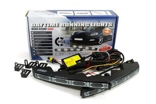 LED dienas gaitas lukturu komplekts DRL 523HP mini cena un informācija | Auto spuldzes | 220.lv