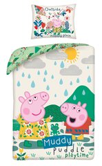 Комплект детского постельного белья Peppa Pig, 140 x 200, из 2 частей цена и информация | Детское постельное бельё | 220.lv