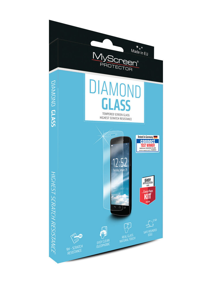 Ekrāna aizsargstikls Myscreen diamond glass, priekš Iphone iPhone 5/5S/5C/SE cena un informācija | Ekrāna aizsargstikli | 220.lv