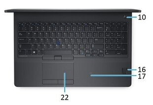 DELL Latitude E5570 I5-6300U 15.6 FHD 8GB 256GB AMD Win10 PRO cena un informācija | Portatīvie datori | 220.lv