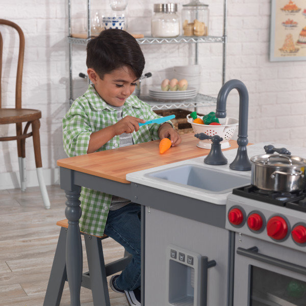 Kidkraft rotaļu virtuve Gourmet Chef cena un informācija | Rotaļlietas meitenēm | 220.lv