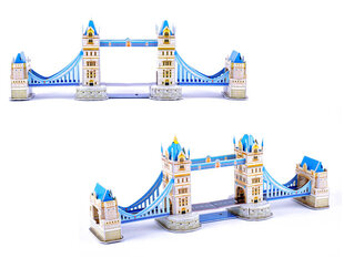 3D puzle Tower Bridge, 41 elementi cena un informācija | Puzles, 3D puzles | 220.lv