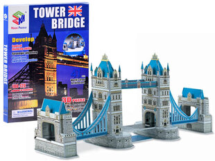 3D puzle Tower Bridge, 41 elementi cena un informācija | Puzles, 3D puzles | 220.lv