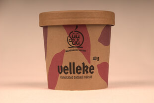 Žāvētu saldo kartupeļu uzkodas Velleke, 40 g cena un informācija | Uzkodas, čipsi | 220.lv