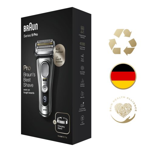 Braun Series 9 Pro 9417s cena un informācija | Bārdas skuvekļi | 220.lv