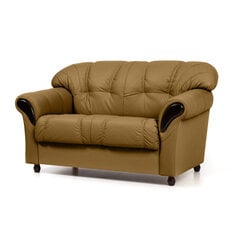 Dīvāns Rosa, 2 vietīgs, pārklāts ar audumu, Diivan Rosa, 2-kohaline, kaetud kangaga - Monolith 48, musta värvi jalad cena un informācija | Dīvāni | 220.lv