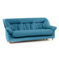 Dīvāns Spencer, 3 vietīgs, pārklāts ar audumu, Diivan Spencer, 3-kohaline, kaetud kangaga - sinine Inari 87, jalad - kask cena un informācija | Dīvāni | 220.lv