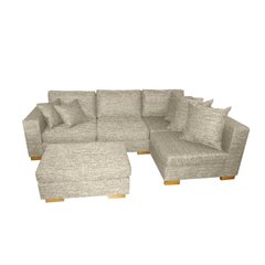Stūra dīvāns Alex, ar stūri labajā pusē, Nurgadiivan Alex, parem nurk, beež Inari 22, jalad - pöök cena un informācija | Stūra dīvāni | 220.lv