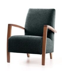 Atzveltnes krēsls Solo, , must Inari 100, jalad - pähkel цена и информация | Кресла в гостиную | 220.lv