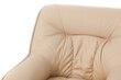 Atzveltnes krēsls Spencer, pārklāts ar audumu, Tugitool Spencer, kaetud kangaga, helehall Inari 91, jalad kask cena un informācija | Atpūtas krēsli | 220.lv