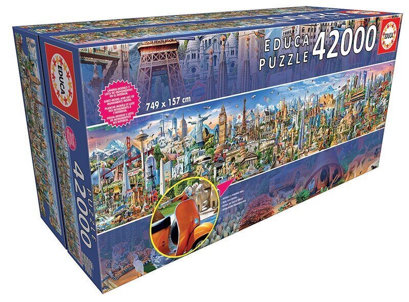 Puzle puzzle 42000 detaļas цена и информация | Puzles, 3D puzles | 220.lv