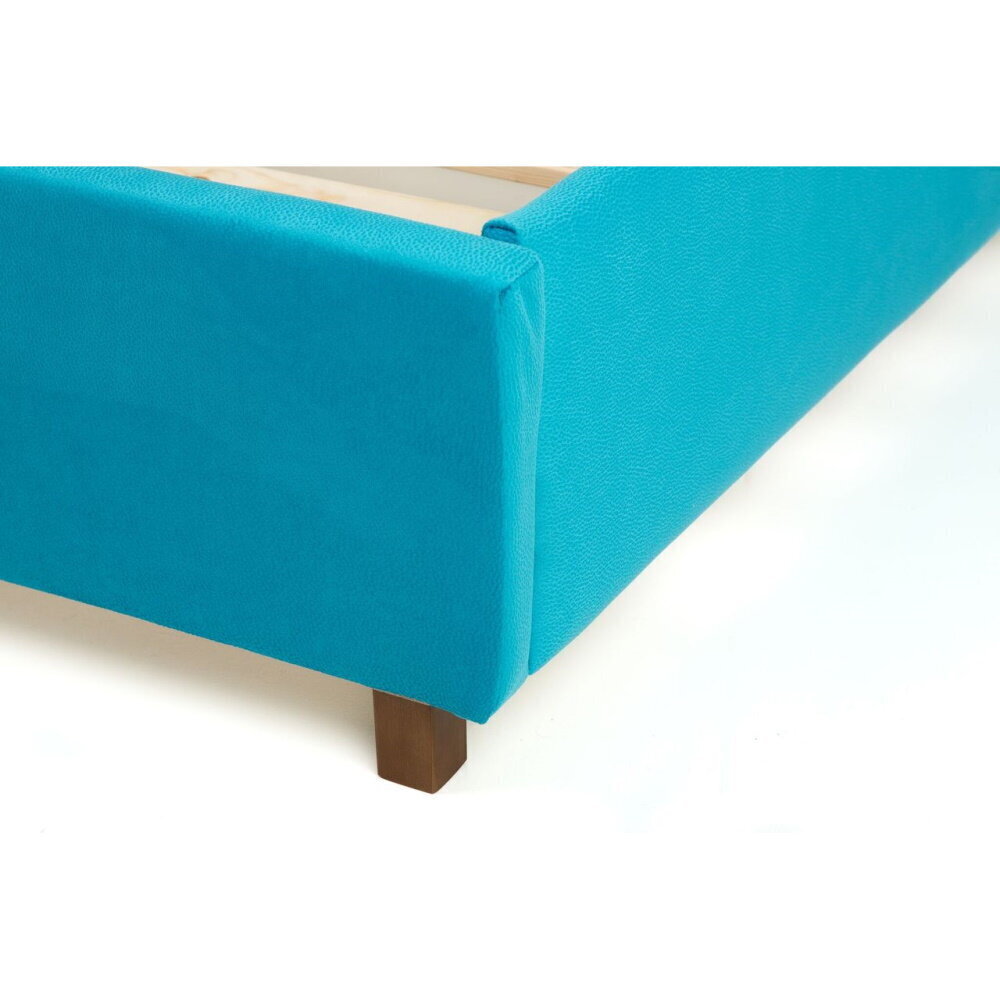 Gulta Pillow, zila (krāsa Solar 74), ,160x200 cm cena un informācija | Gultas | 220.lv