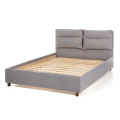 Кровать Pillow, 140x200 см, серая цена и информация | Кровати | 220.lv