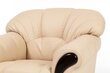 Atzveltnes krēsls Rosa, pārklāts ar audumu, Tugitool Rosa, kaetud kangaga - Monolith 63, jalad - pähkel cena un informācija | Atpūtas krēsli | 220.lv