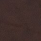 Mīksto mēbeļu komplekts Mann 3+1, pārklats ar ādu, - tumepruun 8041, musta värvi jalad cena un informācija | Dīvānu komplekti | 220.lv