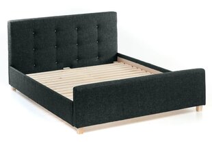 Кровать Venecija, 180x200 см, чёрная цена и информация | Кровати | 220.lv