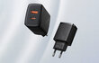 Lādētājs Baseus CCXJ-B01 USB + Type-C 20W melns цена и информация | Lādētāji un adapteri | 220.lv
