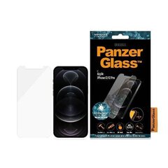 PanzerGlass Pro Standard Super + iPhone 12/12 Pro Antibacterial цена и информация | Защитные пленки для телефонов | 220.lv