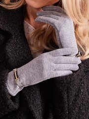 Классические серые женские перчатки цена и информация | Женские перчатки | 220.lv