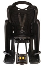 Aizmugurējais velosipēda krēsls Bellelli Mr Fox Relax, melns cena un informācija | Bellelli Rotaļlietas, bērnu preces | 220.lv