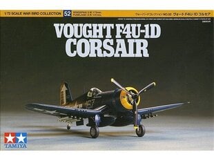 Konstruktors Tamiya - Vought F4U-1D Corsair, 1/72, 60752 cena un informācija | Konstruktori | 220.lv