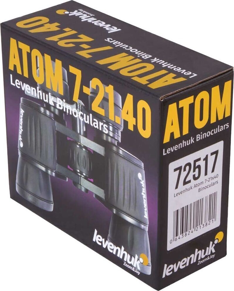 Binoklis Levenhuk Atom 7–21x40 cena un informācija | Binokļi | 220.lv