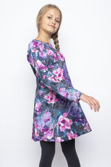 Huppa платье для девочек MAIA, фиолетовый-пестрый 907157799 цена и информация | Платья для девочек | 220.lv