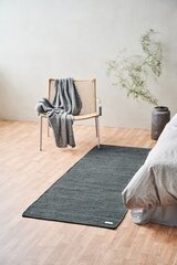 Rug Solid kokvilnas paklājs, tumši pelēks – dažādi izmēri cena un informācija | Paklāji | 220.lv