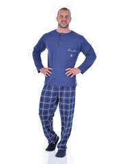 Мужская пижама Pidzaama house, синяя цена и информация | Мужские халаты, пижамы | 220.lv
