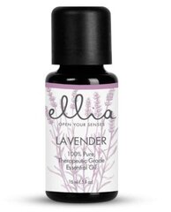 Ellia Lavender 100% Pure Essential Oil - 15ml ARM-EO15LAV-WW cena un informācija | Ēteriskās eļļas, kosmētiskās eļļas, hidrolāti | 220.lv