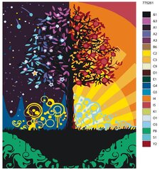 Komplekts gleznošana pēc numuriem 40 x 50 cm PG4050-189 cena un informācija | Gleznas pēc numuriem | 220.lv