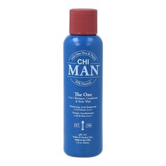 CHI MAN 3in1 Hair&Body Šampūns, kondicionieris & dušas gēls 30 ml cena un informācija | Šampūni | 220.lv