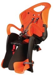 Aizmugurējais velosipēda krēsliņš Bellelli Tiger Clamp, melns/oranžs цена и информация | Велокресла | 220.lv