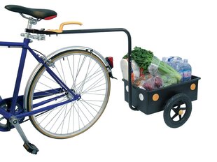 Грузовой велосипедный прицеп Bellelli Mini, черный цена и информация | Прицепы для велосипеда | 220.lv