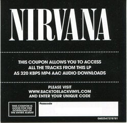 Nirvana - Nirvana, LP, vinila plate, 12" vinyl record cena un informācija | Vinila plates, CD, DVD | 220.lv