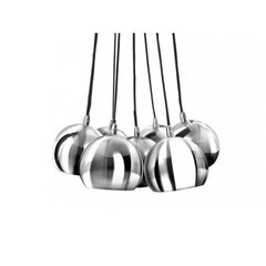 Azzardo piekaramā lampa Noa 7 Chrome/White цена и информация | Люстры | 220.lv